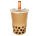 How emoji bubble tea displayed on Huawei