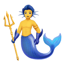 How emoji merman displayed on Huawei