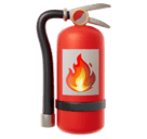 How emoji fire extinguisher displayed on Huawei