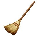 How emoji broom displayed on Huawei