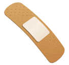 How emoji adhesive bandage displayed on Huawei