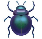 How emoji beetle displayed on Huawei