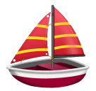 How emoji sailboat displayed on Huawei