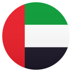 How emoji flag: United Arab Emirates displayed on Joypixels