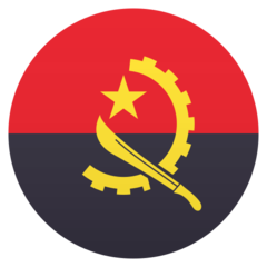 How emoji flag: Angola displayed on Joypixels