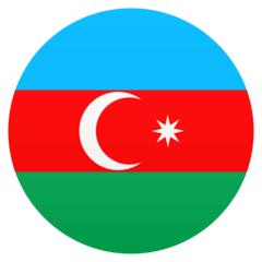 How emoji flag: Azerbaijan displayed on Joypixels