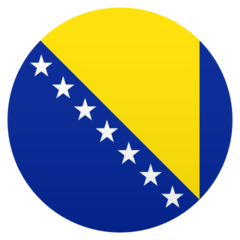 How emoji flag: Bosnia & Herzegovina displayed on Joypixels