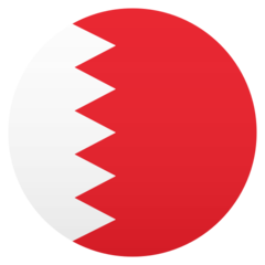 How emoji flag: Bahrain displayed on Joypixels