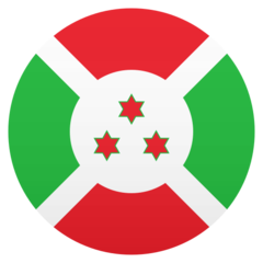 How emoji flag: Burundi displayed on Joypixels