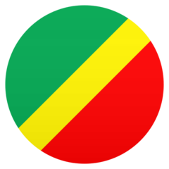 How emoji flag: Congo - Brazzaville displayed on Joypixels