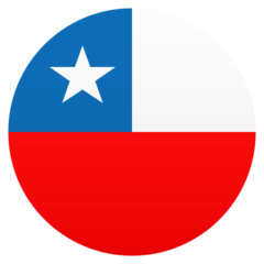 How emoji flag: Chile displayed on Joypixels