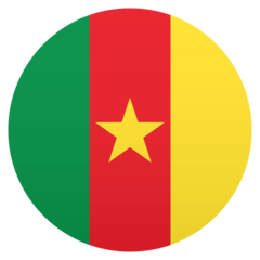 How emoji flag: Cameroon displayed on Joypixels