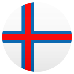 How emoji flag: Faroe Islands displayed on Joypixels