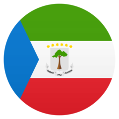 How emoji flag: Equatorial Guinea displayed on Joypixels