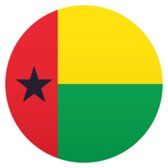 How emoji flag: Guinea-Bissau displayed on Joypixels