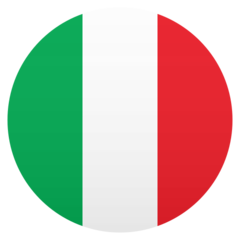 How emoji flag: Italy displayed on Joypixels