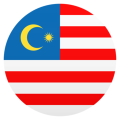 How emoji flag: Malaysia displayed on Joypixels