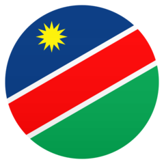 How emoji flag: Namibia displayed on Joypixels