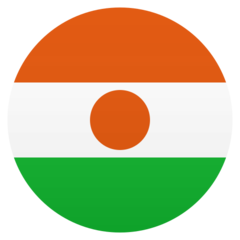 How emoji flag: Niger displayed on Joypixels