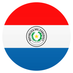 How emoji flag: Paraguay displayed on Joypixels