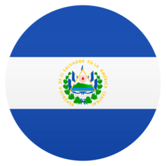 How emoji flag: El Salvador displayed on Joypixels