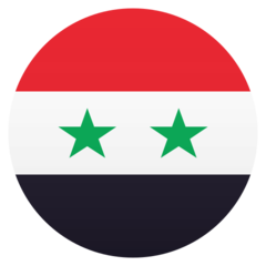 How emoji flag: Syria displayed on Joypixels