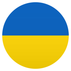 How emoji flag: Ukraine displayed on Joypixels