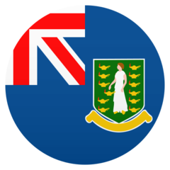 How emoji flag: British Virgin Islands displayed on Joypixels