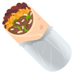 How emoji burrito displayed on Joypixels