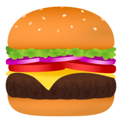 How emoji hamburger displayed on Joypixels