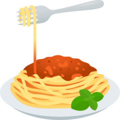 How emoji spaghetti displayed on Joypixels