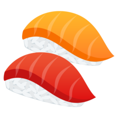 How emoji sushi displayed on Joypixels