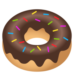 How emoji doughnut displayed on Joypixels