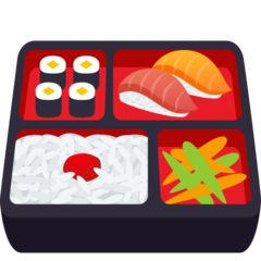 How emoji bento box displayed on Joypixels