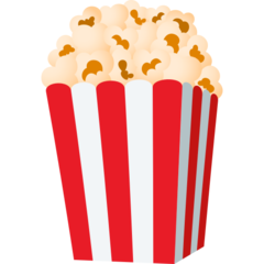 How emoji popcorn displayed on Joypixels