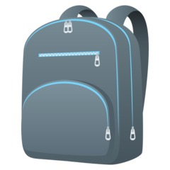 How emoji backpack displayed on Joypixels