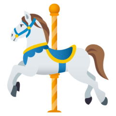 How emoji carousel horse displayed on Joypixels