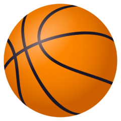 How emoji basketball displayed on Joypixels