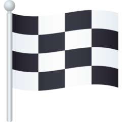 How emoji chequered flag displayed on Joypixels