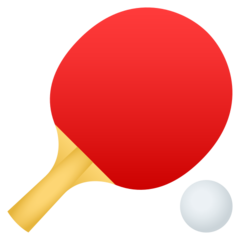 How emoji ping pong displayed on Joypixels