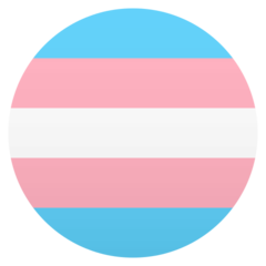 How emoji transgender flag displayed on Joypixels