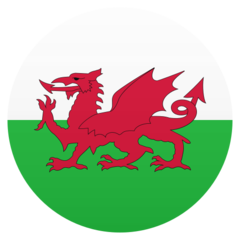 How emoji flag: Wales displayed on Joypixels