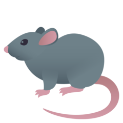 How emoji rat displayed on Joypixels