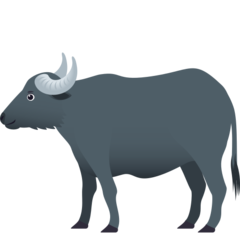 How emoji water buffalo displayed on Joypixels