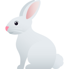 How emoji rabbit displayed on Joypixels