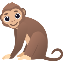 How emoji monkey displayed on Joypixels