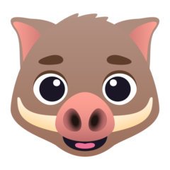 How emoji boar displayed on Joypixels