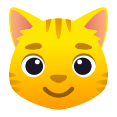 How emoji cat face displayed on Joypixels