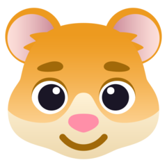 How emoji hamster displayed on Joypixels