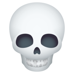 How emoji skull displayed on Joypixels